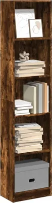 Immagine prodotto di Maison Exclusive - Libreria in rovere affumicato 40x24x176 cm Materiale ligneo