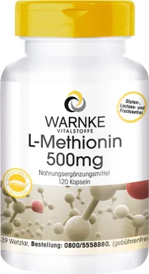 Obrázok produktu pre L-Metionín Kapsule 120 kapsúl