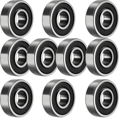 Produktbild von Set mit 10 Kugellagern, Typ 6201-2RS, Abmessungen 12 x 32 x 10 mm