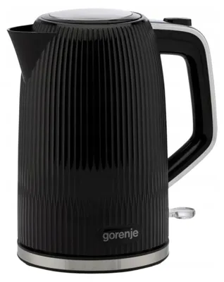 Obrázok produktu pre Rýchlovarná Kanvica Gorenje 2200W 1,7L Čierna Otočná Základňa S Filtrom