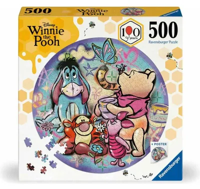 Productafbeelding van Puzzel voor volwassenen, 500 stukjes - Disney Winnie de Pooh