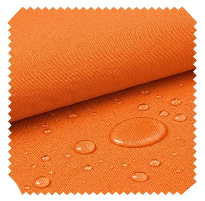 Produktbild von novely® OXFORD SUNSET 420D - UV-Beständiger Polsterstoff - Wasserdichter Outdoor-Stoff - Polyester Möbelstoff - Pflegeleichte Meterware 1lfm - Farbe: 18 Orange D-ORG