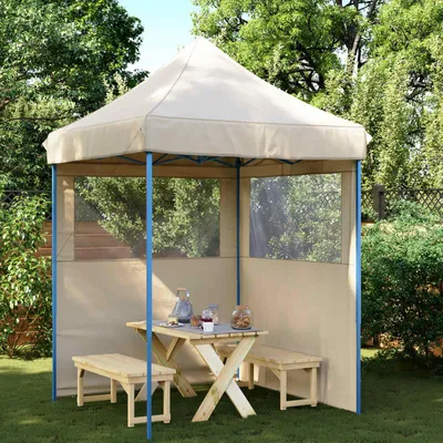 Produktbild von Maison Exclusive - Partyzelt 200 x 200 x 306 cm Beige Oxford-Stoff