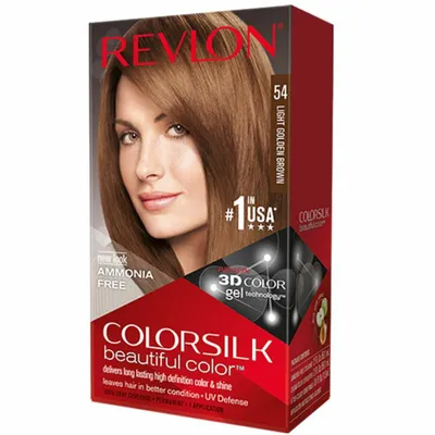 Produktbild von Revlon ColorSilk Beautiful Color, Braun, Light Golden Brown, Frauen, Ammoniak, Box, 1 Stück(e)