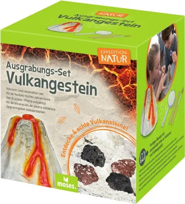 Image de Kit d'excavation Pierre volcanique Expédition Nature