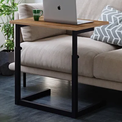 Produktbild von Skye Decor, Spa-657-4060S, Laptop-Stehpult, Atlantische Kiefer, 100 % MELAMINBESCHICHTETE SPANPLATTEN, 60 x 40 x 47-73 cm