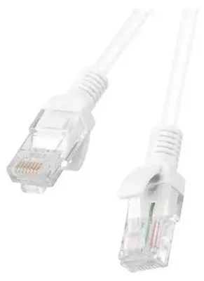 Immagine prodotto di Cavo, Lanberg patch cord CAT.5E 1m, bianco