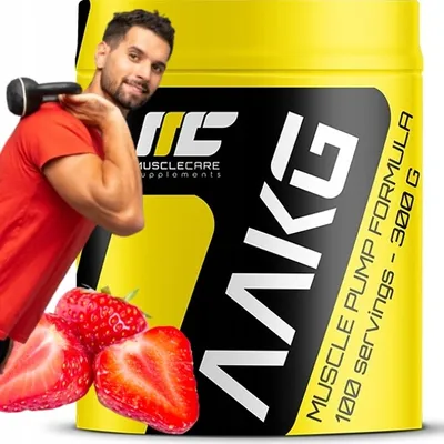 Obrázek produktu pro PRZEDTRENINGÓWKA Muscle Care AAKG 300 g STRAWBERRY