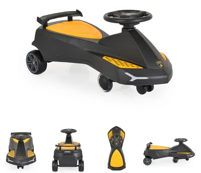 Produktbild von Lamborghini Swing Car Black Wiebelauto 13772