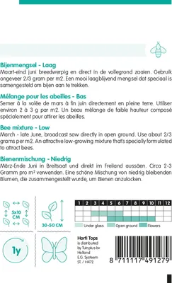 Produktbild von Bienenmischung Niedrige Mischung | Blumensamen von Hortitops