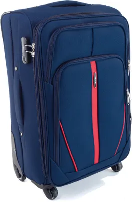 Produktbild von RGL S-020 XXL Koffer Stoffkoffer 4 Rollen Erweiterbar Grösse: XXL Farbe: Dunkel Blau