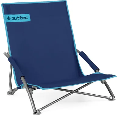 Produktbild von Outtec® Kempingová stolička - do 125 kg - Rybárska stolička, Skladacia stolička, Skladacia stolička, Záhradná stolička, Ľahká kempingová stolička, Plážová stolička na záhradu, balkón, pláž
