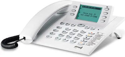Produktbild von Elmeg IP-S400 Telefon, Rufnummernanzeige, Freisprechfunktion, Ethernet