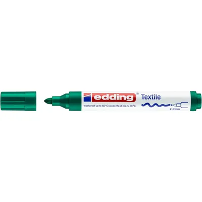 Produktbild von Edding 4500, Grün, Rundspitze, Grün, Weiß, 2 mm, 3 mm, Tinte auf Wasserbasis