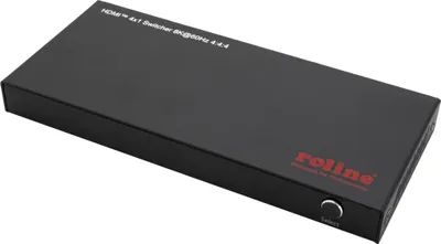 Image de ROLINE Commutateur HDMI 8K, 4x, avec télécommande IR