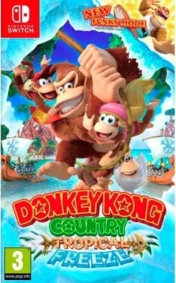 Image de Jeux Nintendo Switch Donkey Kong Country Tropical Freeze Multicolore PAL Multicolore PAL