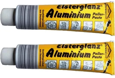 Produktbild von 2x Elsterglanz Aluminiumreiniger Politur Paste 150 ml