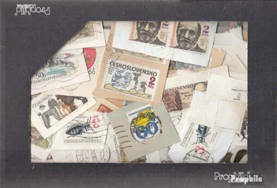 Produktbild von Briefmarken Tschechoslowakei 100 Gramm Kiloware gestempelt