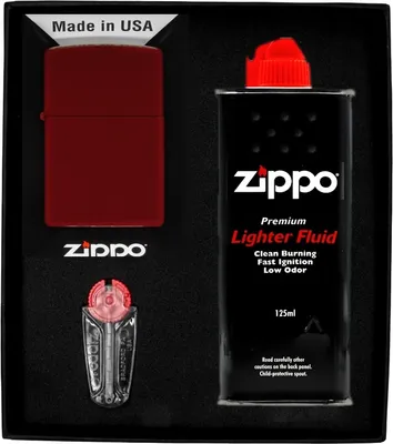 Produktbild von ZIPPO Feuerzeug MERLOT Geschenkset Nr. 1