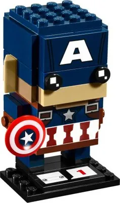 Obrázek produktu pro Captain America - BrickHeadz LEGO 41589