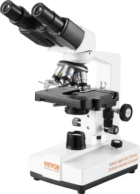 Produktbild von Binokulares Verbundmikroskop 40X-2500X Zweischichtiger mechanischer Objekttisch