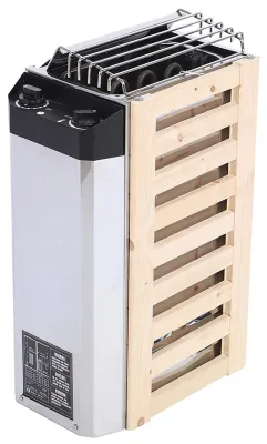 Imagen del producto de Calentador eléctrico para sauna - 3 kW de potencia - Acero inoxidable - Calentador de sauna compacto