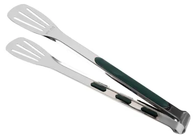 Produktbild von Multifunktionale Grillzange aus 304 Edelstahl, 30 cm, mit langem Griff für das Grillen im Freien und Familienfeiern