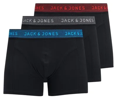 Produktbild von Jack & Jones 12127816_2042_592692_M, Unterhosen, Kofferraum, Erwachsener, Männlich, Schwarz, Asphalt