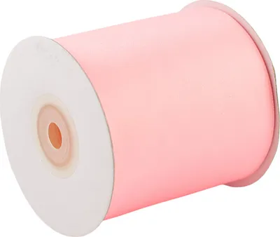 Produktbild von Satinband 75mm x 20m Rolle Hellrosa