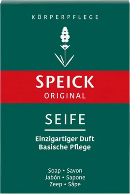 Zdjęcie produktu dla Speick 622010, Skóra, Kostka mydła, Nawilżający, Zmiękczający, Kojąca, Pomarańczowy, Lawenda, 100 g