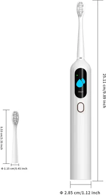Produktbild von INF Elektrische Schallzahnbürste mit Timer Grau