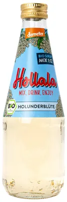 Produktbild von HOLLALA -  (Demeter) Sirup Holunderblüte 330ml