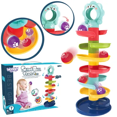 Image de WOOPIE BABY Circuit à billes Kit Spirale + 2 billes