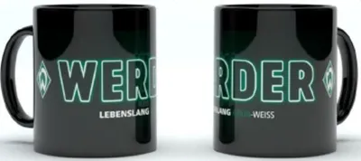 Produktbild von Werder Bremen SVW Tasse schwarz 0