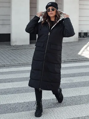 Imagen del producto de Dstreet. Chaqueta de invierno para mujer, modelo Glampuff, color negro, talla XL