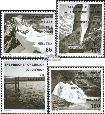 Produktbild von Briefmarken Schweiz 2007 Mi 2018-2021 (kompl.Ausg.) gestempelt Ausländische Künstler