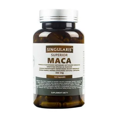 Produktbild von Singularis Superior Maca-Extrakt 500mg 120 Kapseln