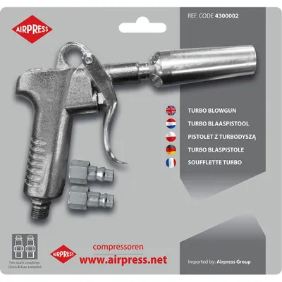 Zdjęcie produktu dla Pistolet nadmuchowy AIRPRESS 4300002