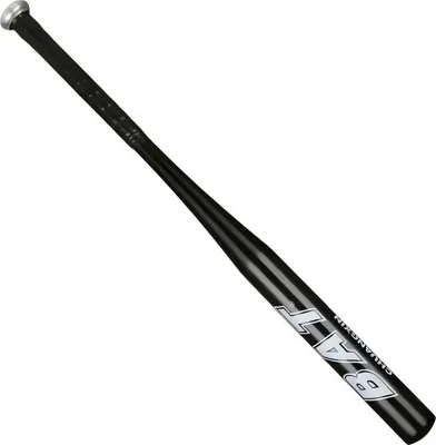 Produktbild von Baseballschläger aus Aluminium 25" 64 cm, robust, Trainingsschläger, Schwarz