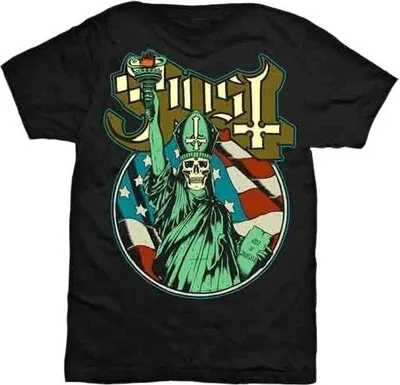 Obrázek produktu pro Ghost Statue of Liberty Black S Tričko