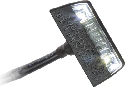 Image de Éclairage de plaque d'immatriculation LED Blade noir