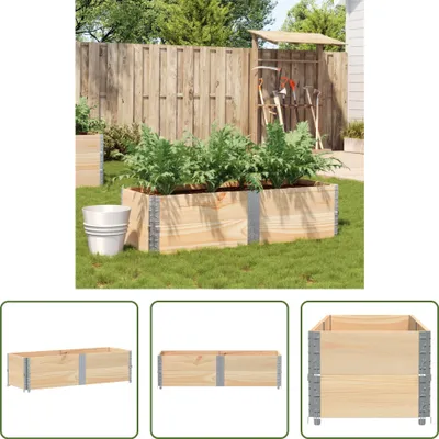 Obrázok produktu pre The Living Store Box na kvetináče 150x50 cm z masívneho borovicového dreva