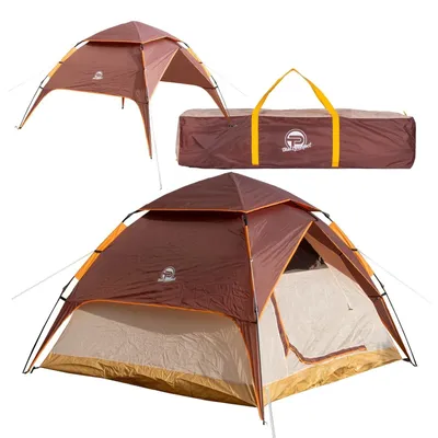 Productafbeelding van Automatische pop-up tent voor 3-4 personen, waterdicht