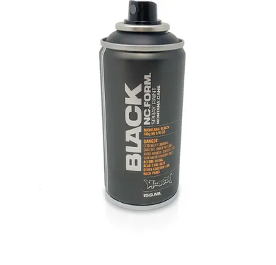 Produktbild von Montana Can Black 150 ml Black
