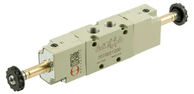 Produktbild von Riegler 5/2-Wegeventil, Differentialkolben, elektropn., bistabil, G 1/4