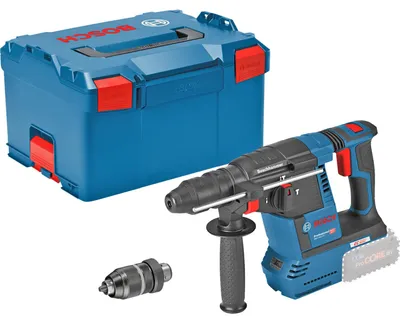 Immagine prodotto di Bosch GBH 18V-26 F Professional trapano a percussione a batteria 18 V 2,6 J SDS plus Brushless ( 061191000J ) + L-Boxx - senza batteria, senza caricabatteria