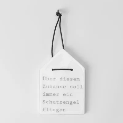 Produktbild von Wandhäuschen "Über diesem Zuhause"