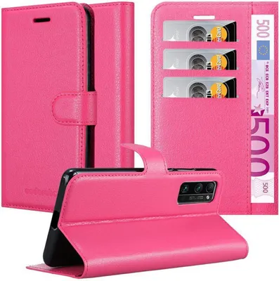Obrázek produktu pro Cadorabo Case for Honor 30 PRO Protective Case in Pink Pouzdro na mobilní telefon s magnetickým zavíráním