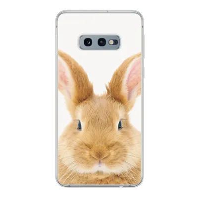 Produktbild von MuchoWow® Handyhülle Schutzhülle Hülle für Samsung Galaxy S10e Kinder - Kaninchen - Kind - Mädchen - Jungen Silikon Softcase Handy Hülle - Handy