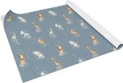 Produktbild von Schlafende tiere– Möbelfolie selbstklebend – PVC Klebefolie für Möbel – Küche – Schränke – Möbelrenovierungsfolie – Möbeldekorfolie – 100x50 cm